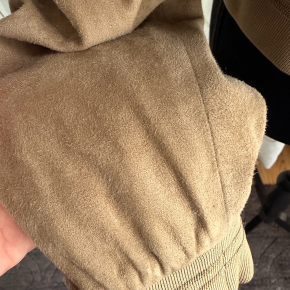 YSL SUEDE LEATHER JACKET SIZE 38 in olive color. - Picture 6 of 13